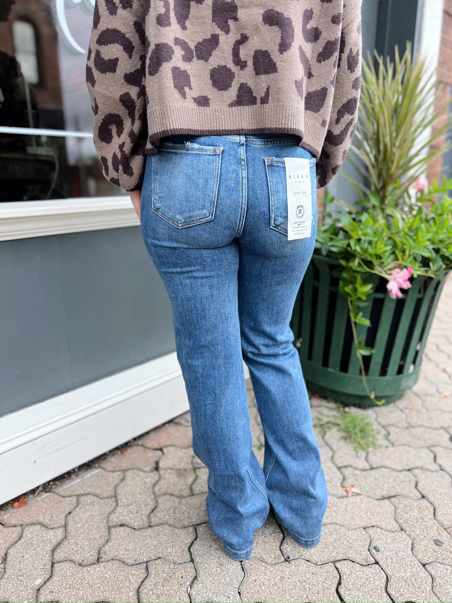 Ramsey's TC High Rise Straight Jeans