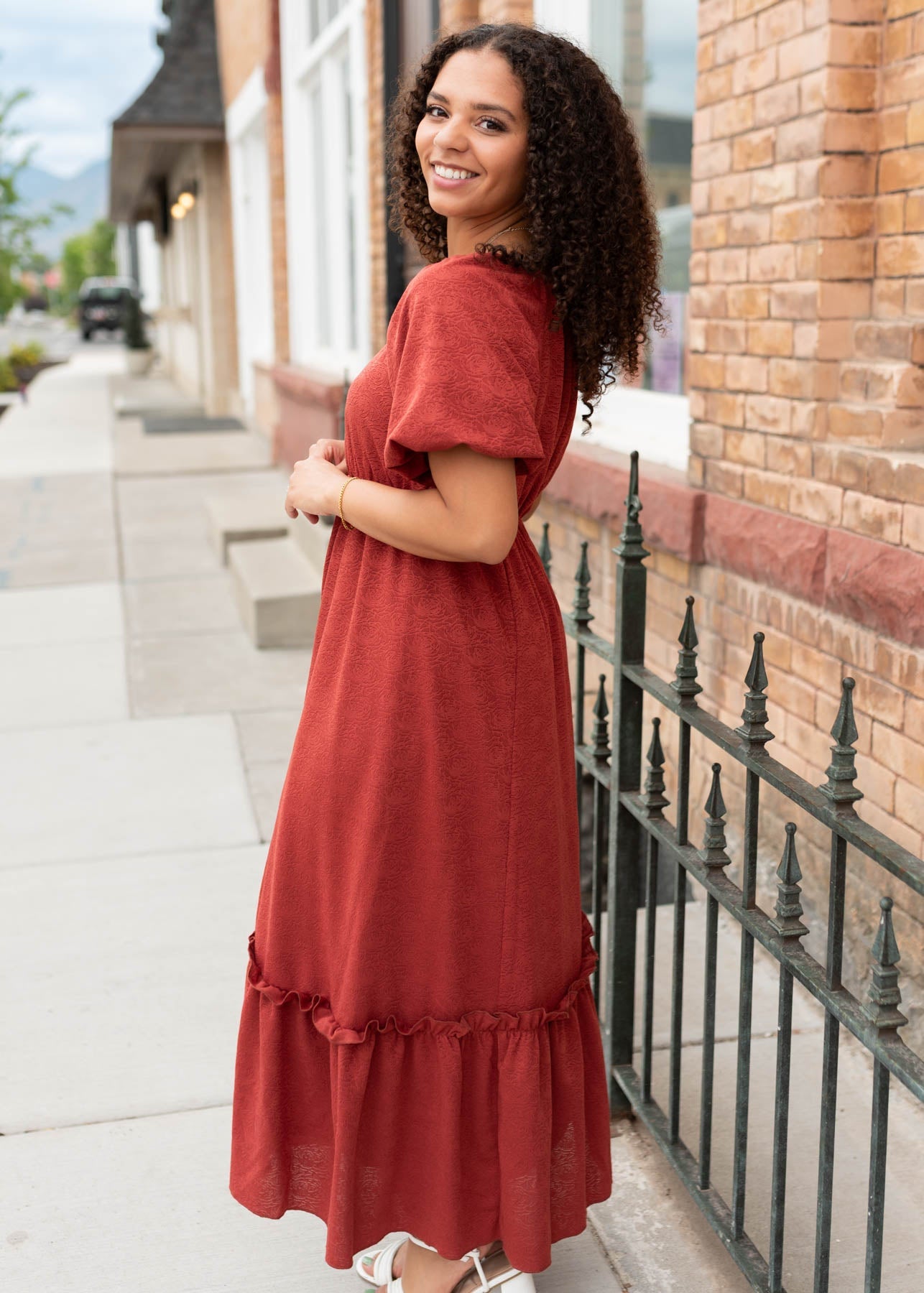 Alice Rust Dress