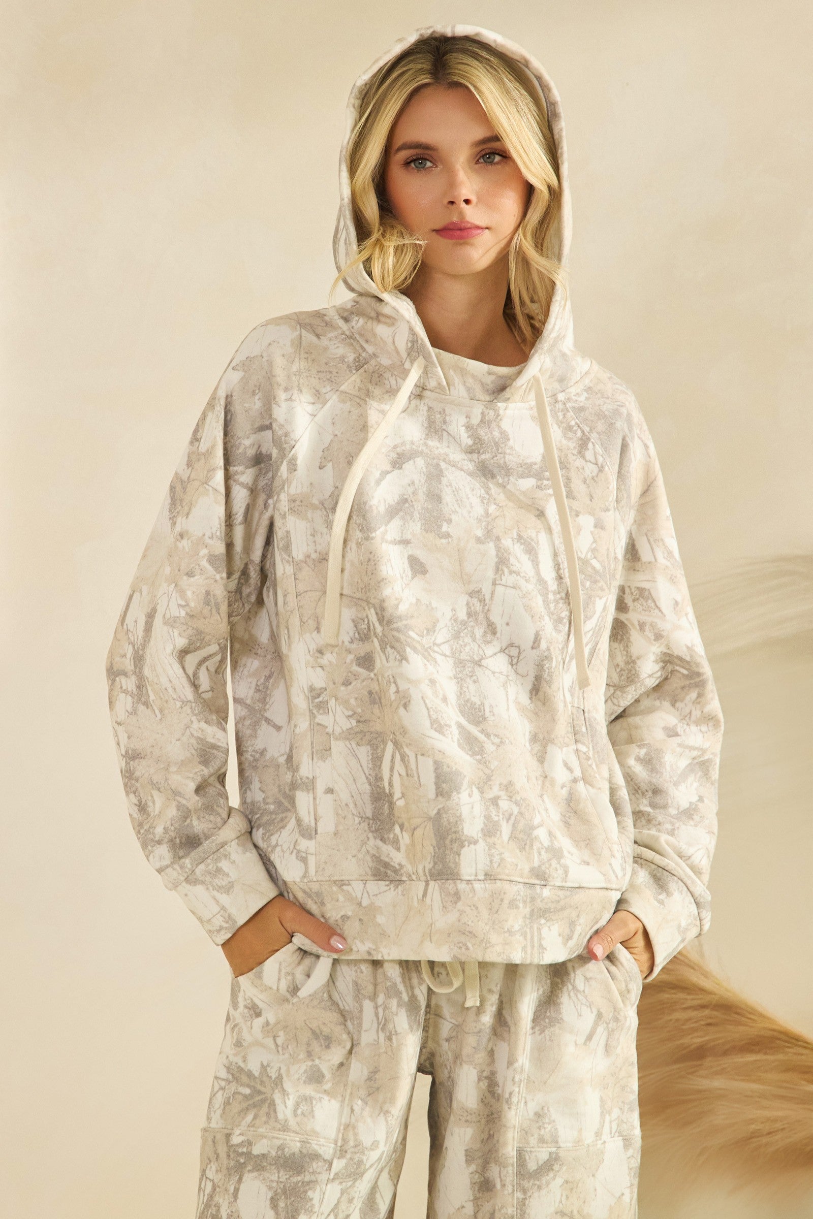 Camo French Terry Hoodie