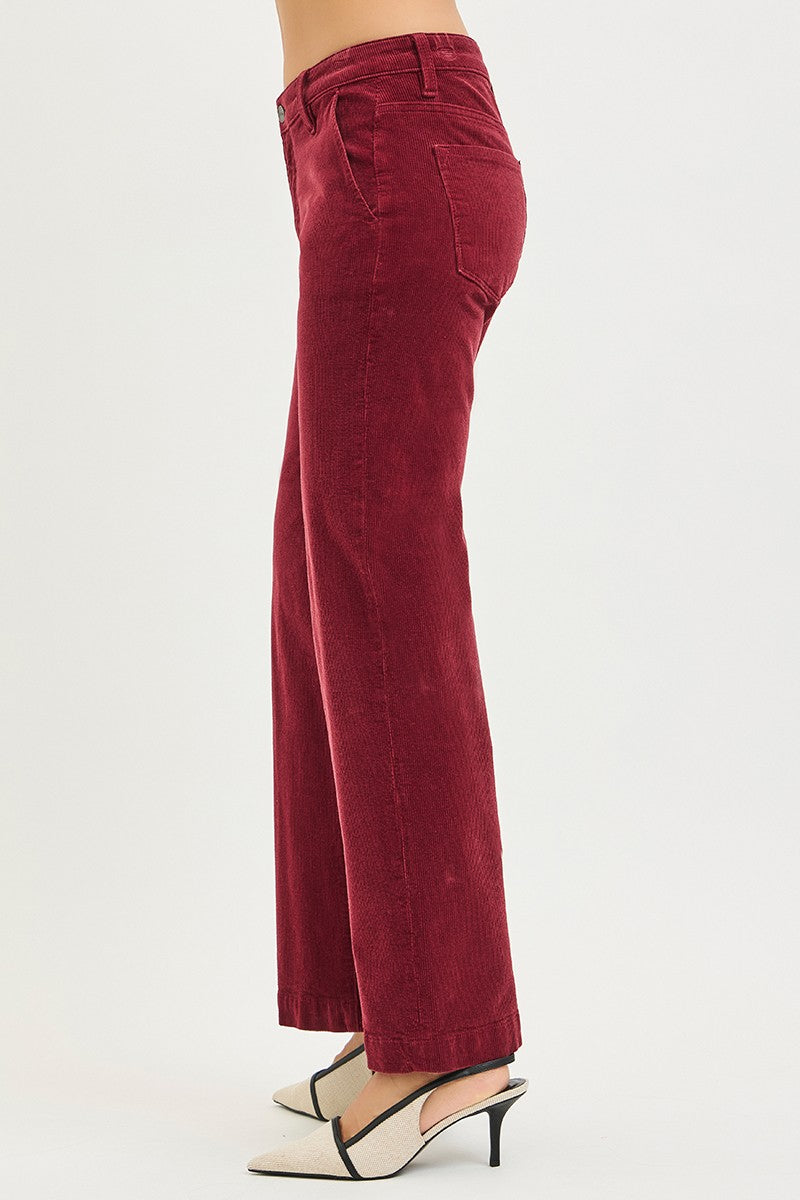 Logan's Wine TC Ankle Strait Corduroy Pants