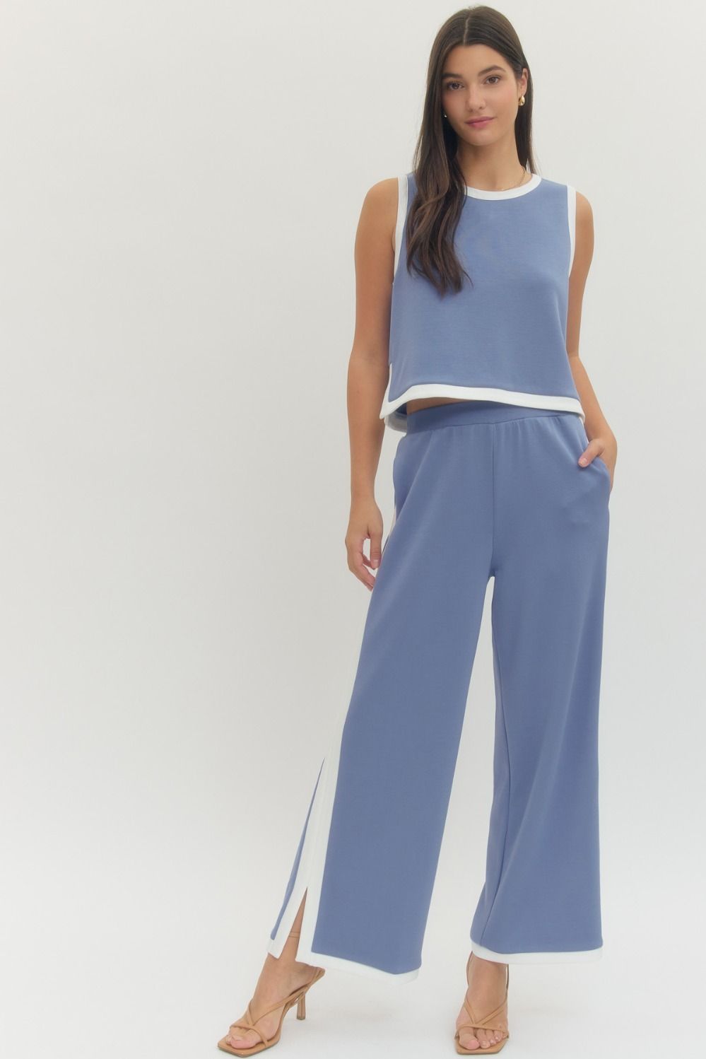 Modal Side Striped Detailed Pants