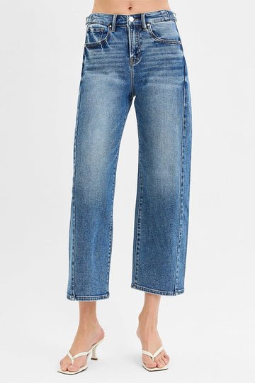Curvy Maura's High Rise Crop Barrel