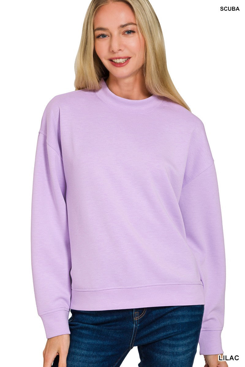 Scuba Mock Neck Pullover and Joggers Set